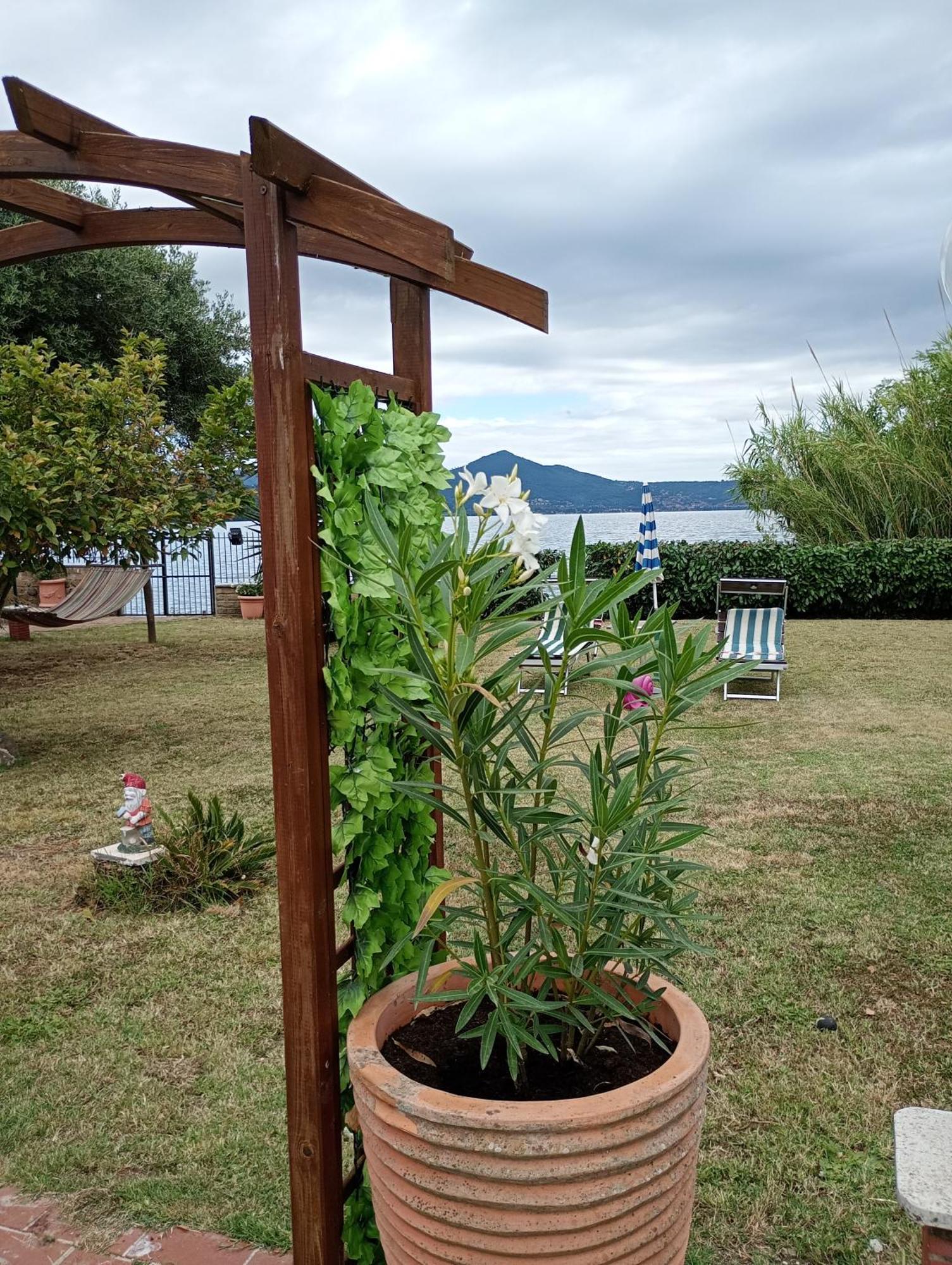 Independent Villa With Private Beach On The Lake Bracciano Kültér fotó